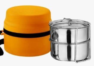 Steel Lunch Box (2 and 3 Container Set)