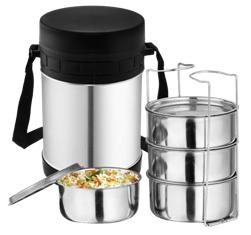 Steel Lunch Box (4 Container Set )